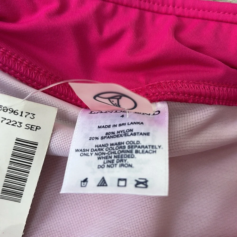 Lands End chic pink